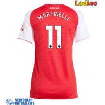 Arsenal Gabriel Martinelli #11 Replica Home Shirt Ladies 2025-26 Short Sleeve